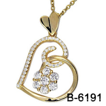 Fashion Jewelry 925 Sterling Silver Love Pendant